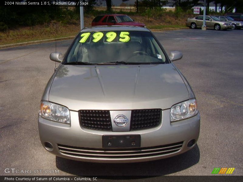 Radium Gray / Sage 2004 Nissan Sentra 1.8 S