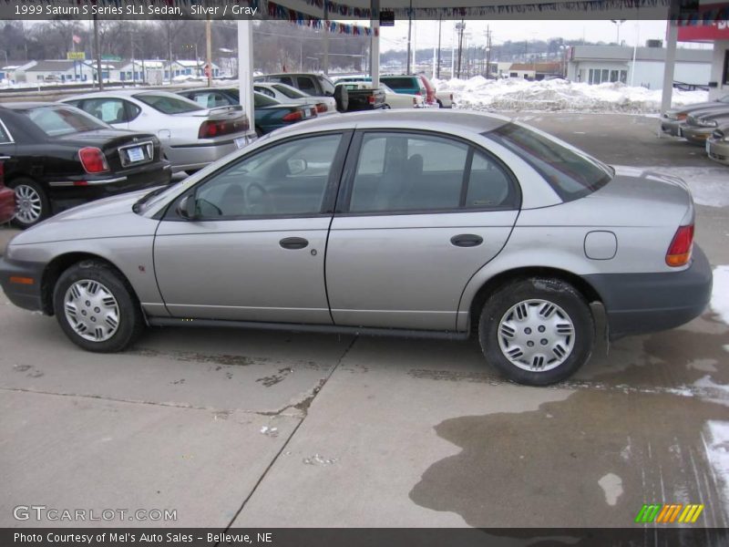 Silver / Gray 1999 Saturn S Series SL1 Sedan