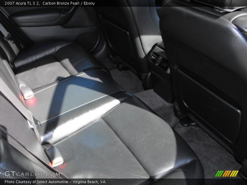 Carbon Bronze Pearl / Ebony 2007 Acura TL 3.2