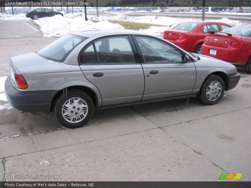 Silver / Gray 1999 Saturn S Series SL1 Sedan