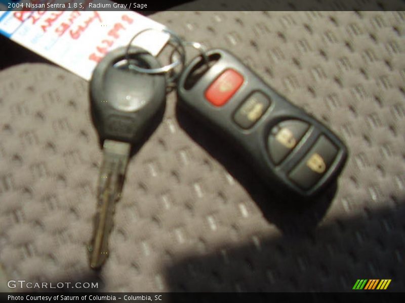 Radium Gray / Sage 2004 Nissan Sentra 1.8 S