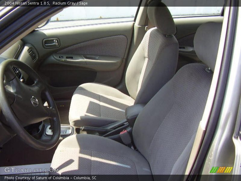 Radium Gray / Sage 2004 Nissan Sentra 1.8 S