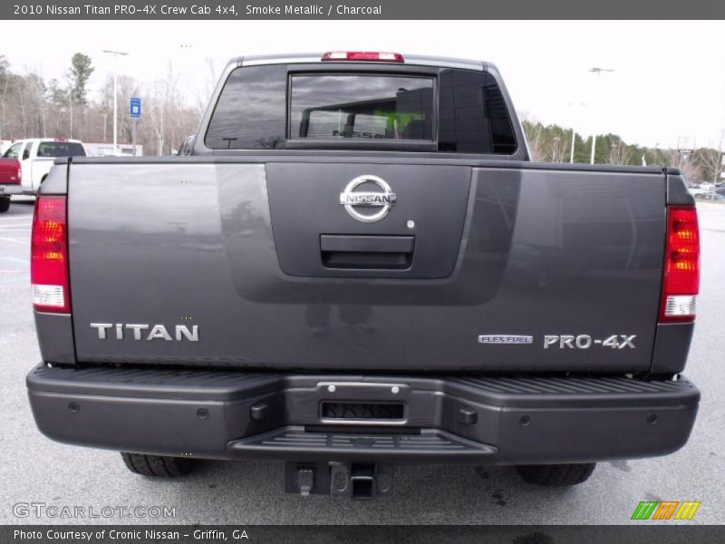 Smoke Metallic / Charcoal 2010 Nissan Titan PRO-4X Crew Cab 4x4