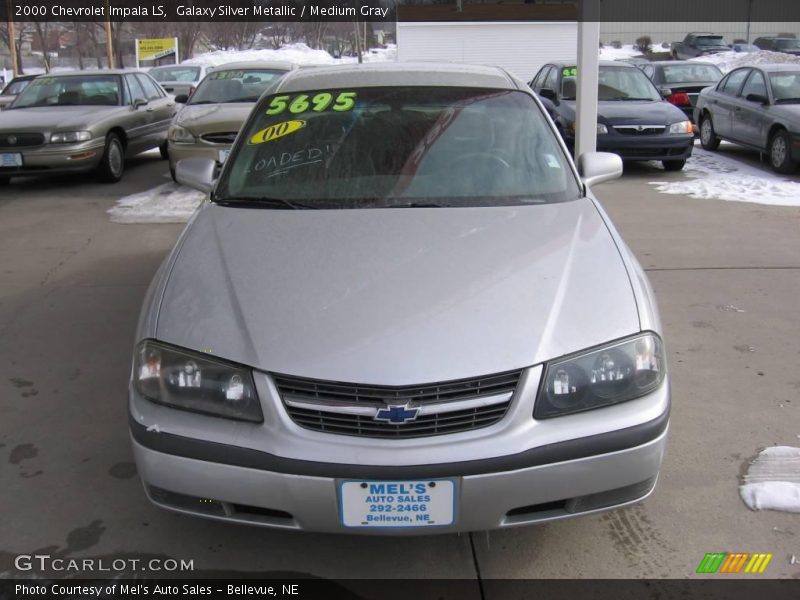 Galaxy Silver Metallic / Medium Gray 2000 Chevrolet Impala LS