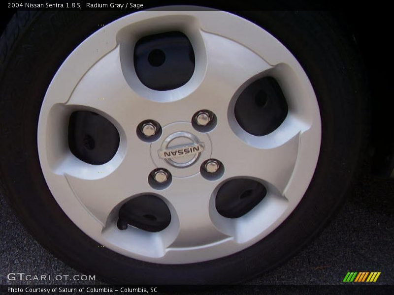 Radium Gray / Sage 2004 Nissan Sentra 1.8 S