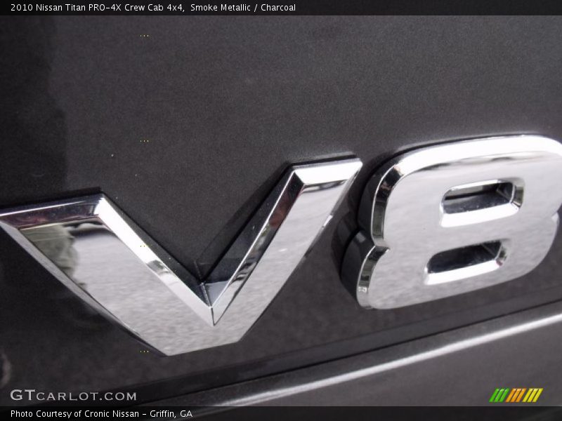 Smoke Metallic / Charcoal 2010 Nissan Titan PRO-4X Crew Cab 4x4