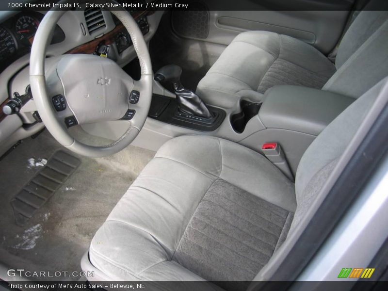 Galaxy Silver Metallic / Medium Gray 2000 Chevrolet Impala LS
