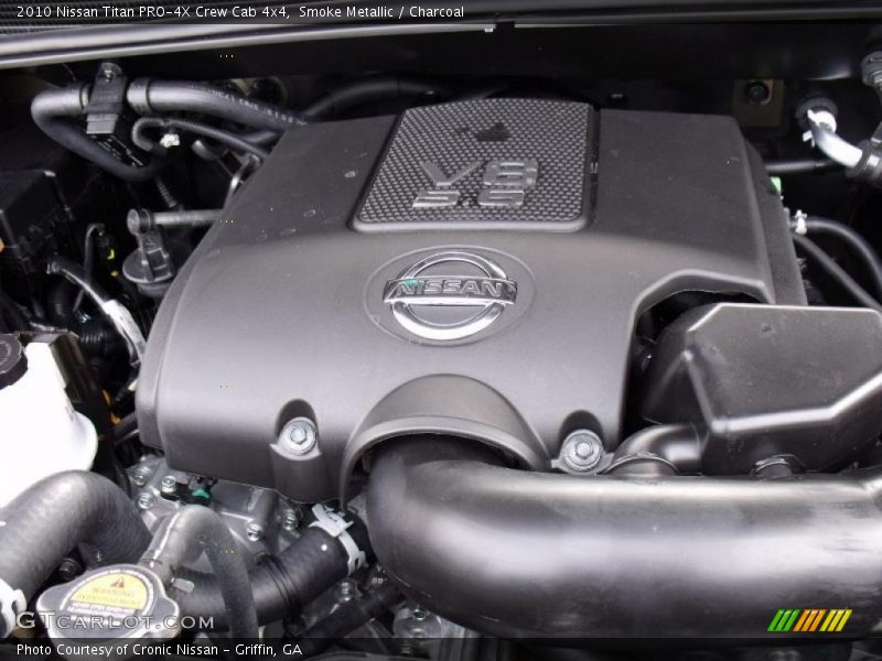 Smoke Metallic / Charcoal 2010 Nissan Titan PRO-4X Crew Cab 4x4