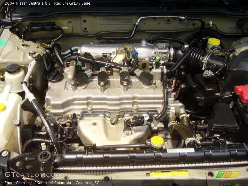 Radium Gray / Sage 2004 Nissan Sentra 1.8 S