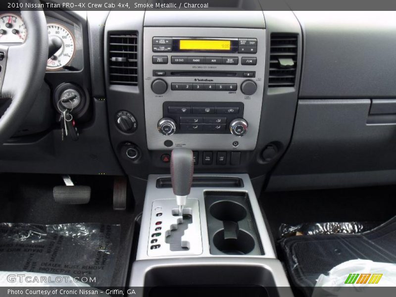 Smoke Metallic / Charcoal 2010 Nissan Titan PRO-4X Crew Cab 4x4