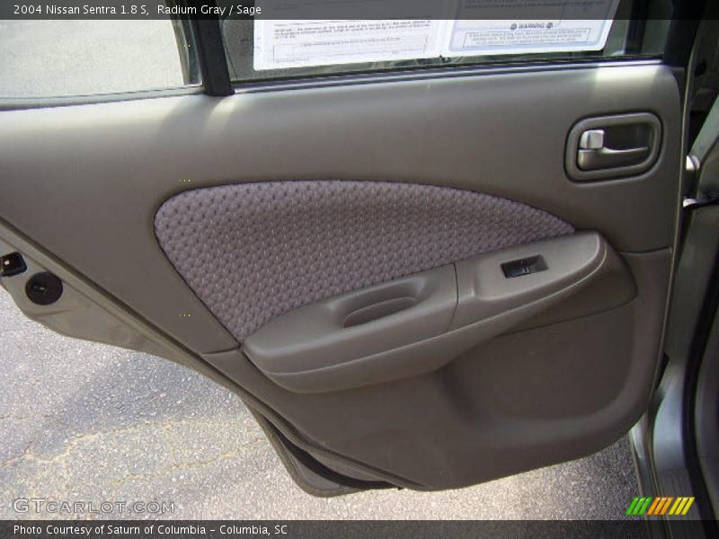 Radium Gray / Sage 2004 Nissan Sentra 1.8 S