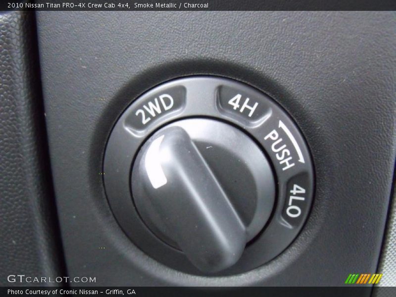 Smoke Metallic / Charcoal 2010 Nissan Titan PRO-4X Crew Cab 4x4