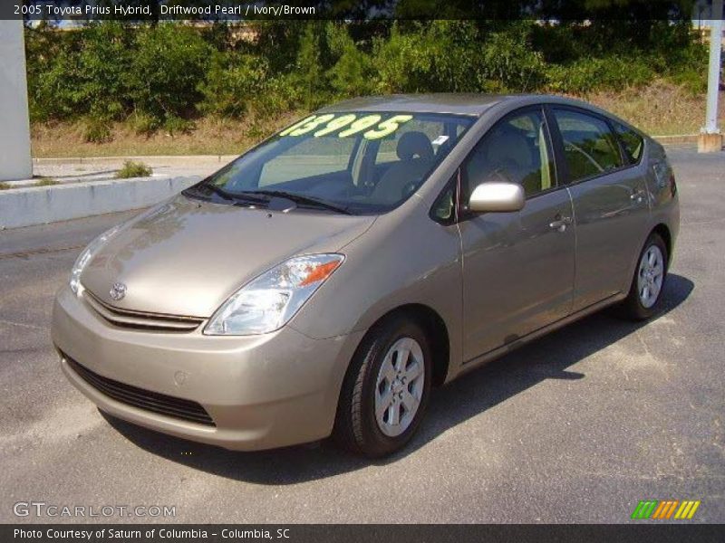 Driftwood Pearl / Ivory/Brown 2005 Toyota Prius Hybrid