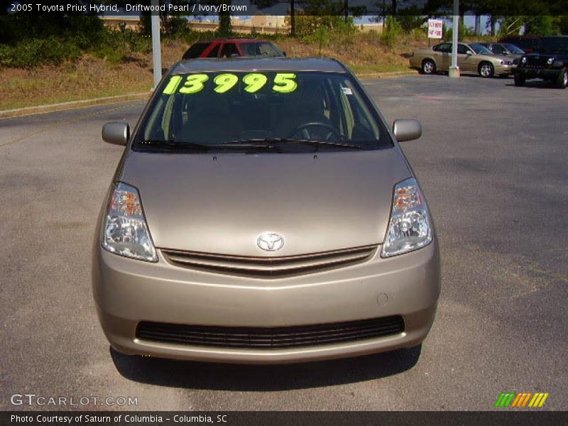 Driftwood Pearl / Ivory/Brown 2005 Toyota Prius Hybrid