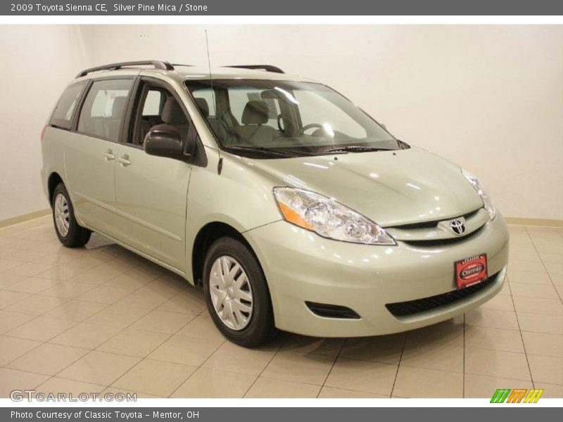 Silver Pine Mica / Stone 2009 Toyota Sienna CE
