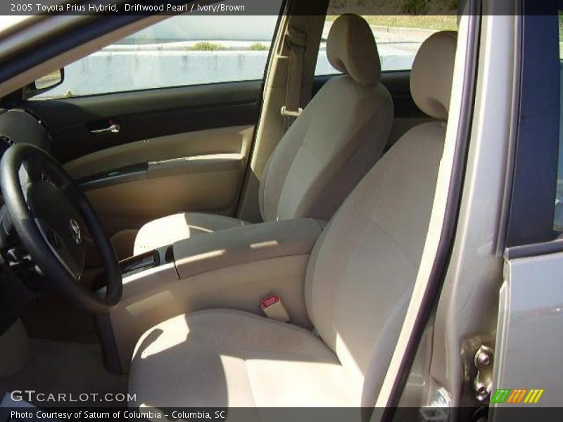 Driftwood Pearl / Ivory/Brown 2005 Toyota Prius Hybrid