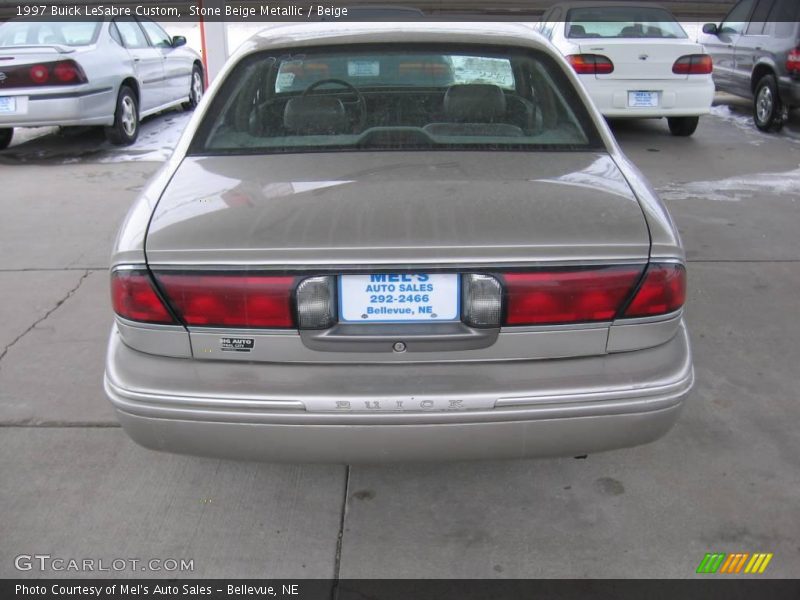 Stone Beige Metallic / Beige 1997 Buick LeSabre Custom