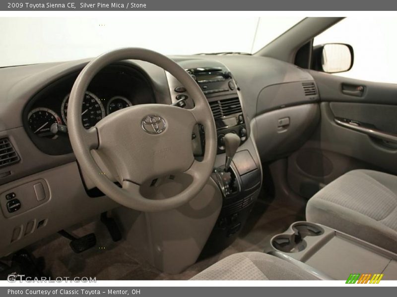 Silver Pine Mica / Stone 2009 Toyota Sienna CE