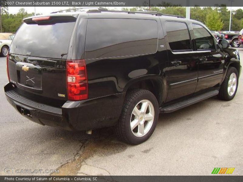 Black / Light Cashmere/Ebony 2007 Chevrolet Suburban 1500 LTZ