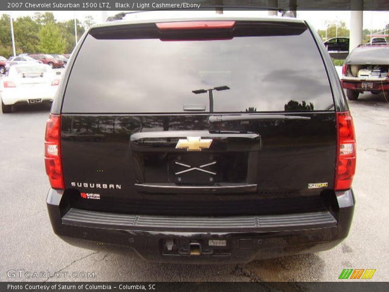 Black / Light Cashmere/Ebony 2007 Chevrolet Suburban 1500 LTZ