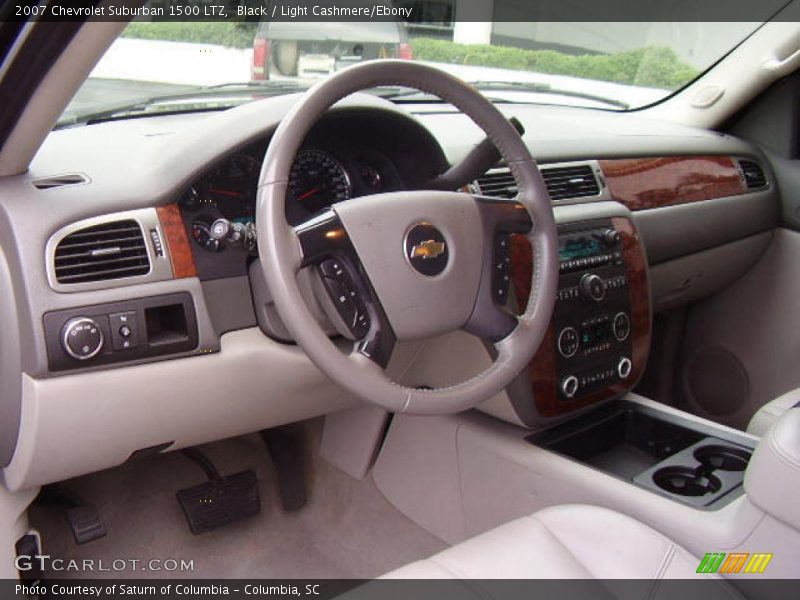 Black / Light Cashmere/Ebony 2007 Chevrolet Suburban 1500 LTZ