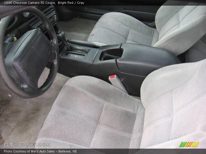 Bright Red / Gray 1996 Chevrolet Camaro RS Coupe