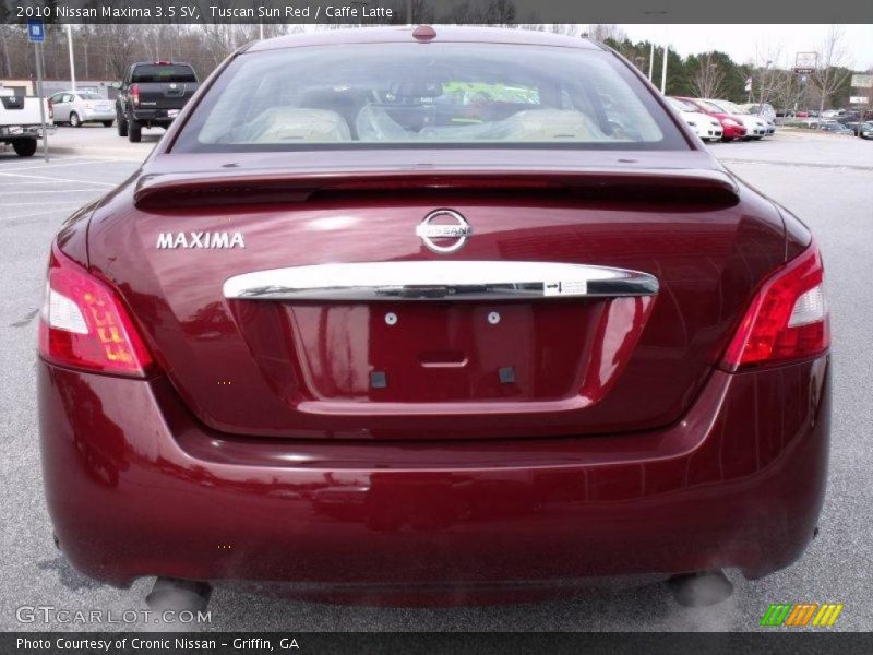 Tuscan Sun Red / Caffe Latte 2010 Nissan Maxima 3.5 SV