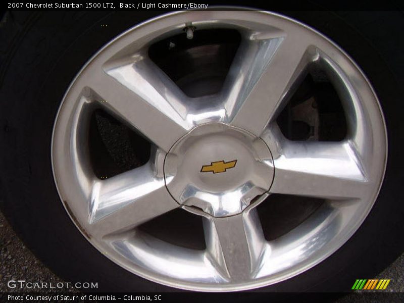 Black / Light Cashmere/Ebony 2007 Chevrolet Suburban 1500 LTZ