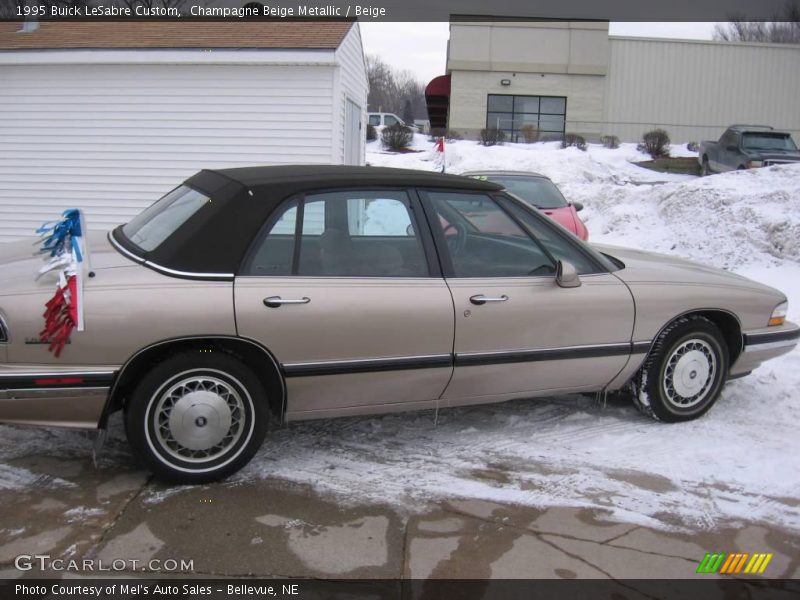 Champagne Beige Metallic / Beige 1995 Buick LeSabre Custom