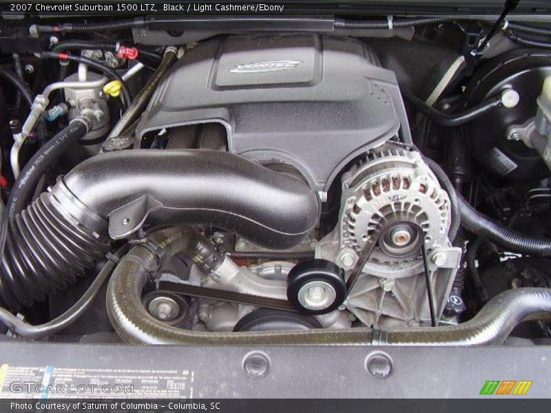 Black / Light Cashmere/Ebony 2007 Chevrolet Suburban 1500 LTZ