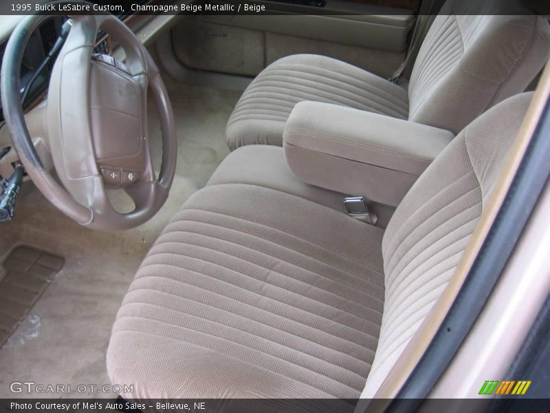 Champagne Beige Metallic / Beige 1995 Buick LeSabre Custom