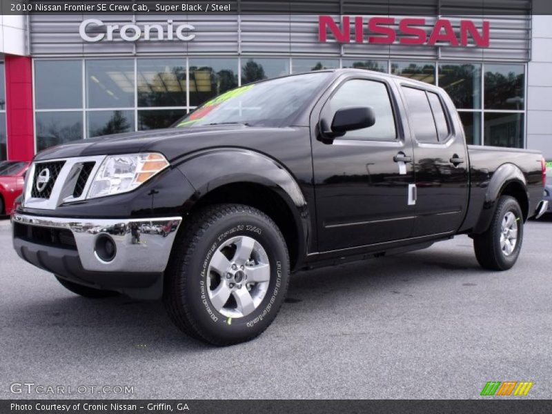 Super Black / Steel 2010 Nissan Frontier SE Crew Cab