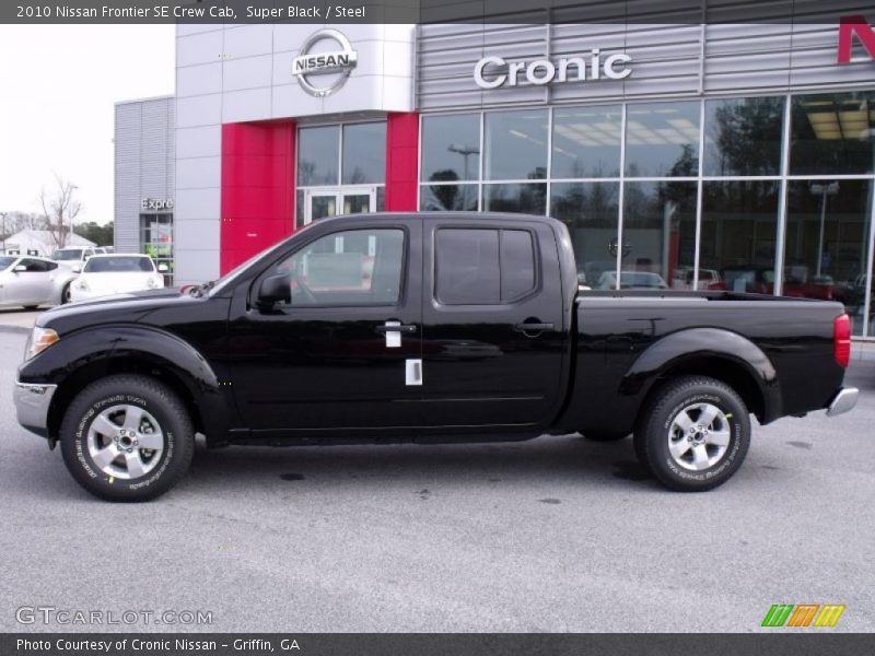 Super Black / Steel 2010 Nissan Frontier SE Crew Cab