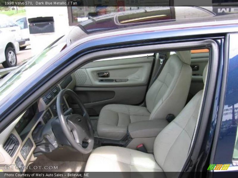 Dark Blue Metallic / Tan 1998 Volvo S70