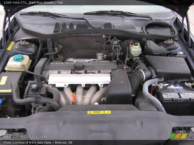 Dark Blue Metallic / Tan 1998 Volvo S70