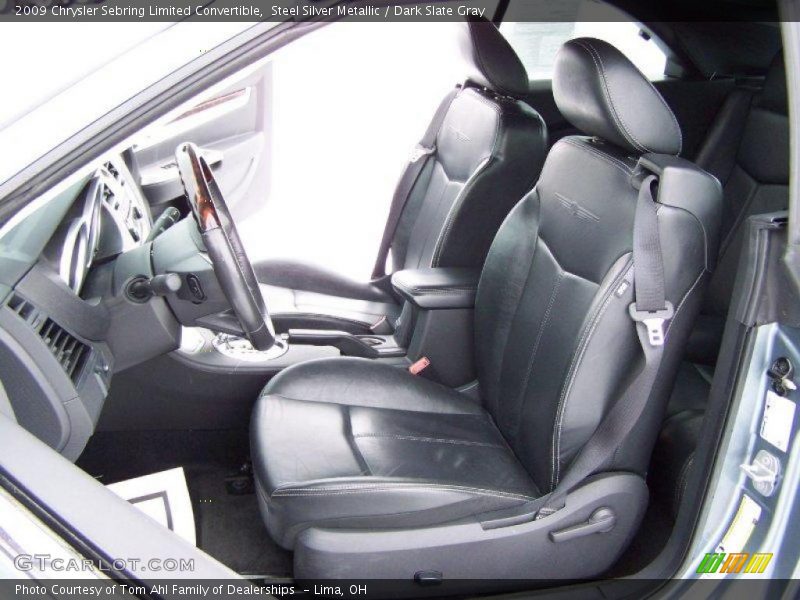 Steel Silver Metallic / Dark Slate Gray 2009 Chrysler Sebring Limited Convertible