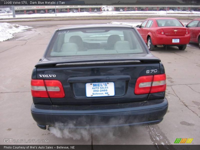 Dark Blue Metallic / Tan 1998 Volvo S70