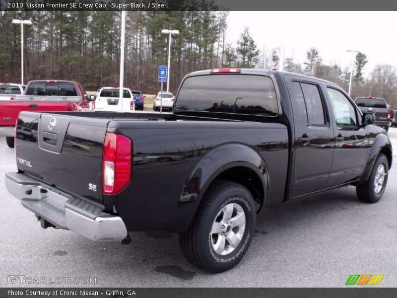 Super Black / Steel 2010 Nissan Frontier SE Crew Cab