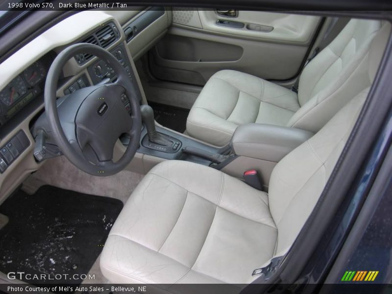 Dark Blue Metallic / Tan 1998 Volvo S70