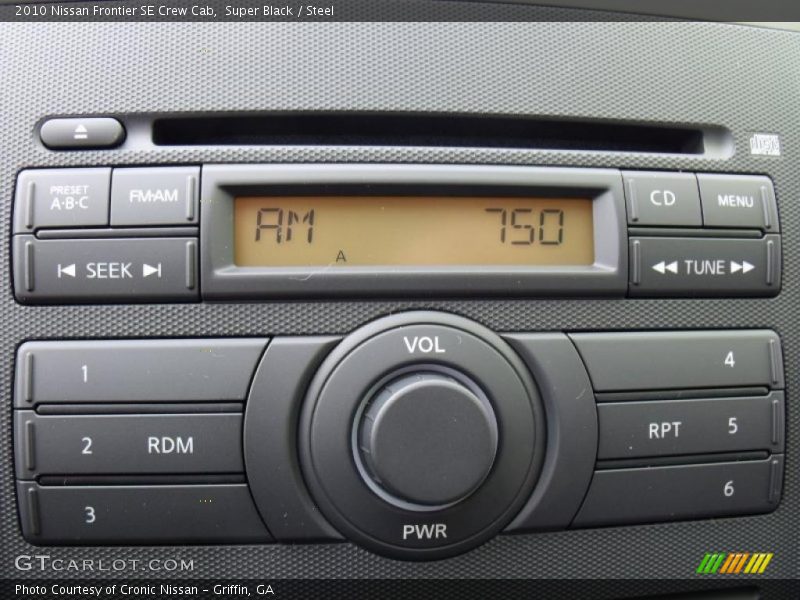 Super Black / Steel 2010 Nissan Frontier SE Crew Cab