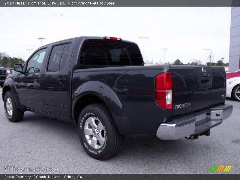 Night Armor Metallic / Steel 2010 Nissan Frontier SE Crew Cab