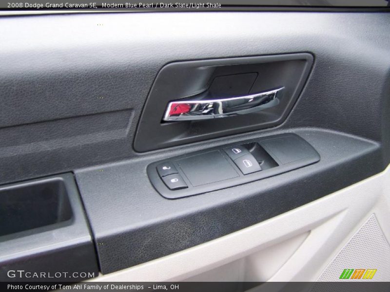 Modern Blue Pearl / Dark Slate/Light Shale 2008 Dodge Grand Caravan SE