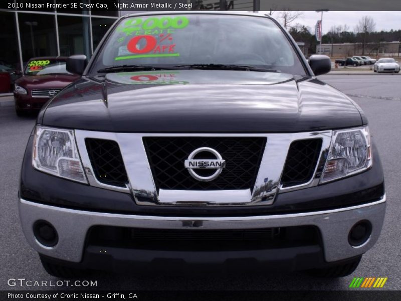Night Armor Metallic / Steel 2010 Nissan Frontier SE Crew Cab
