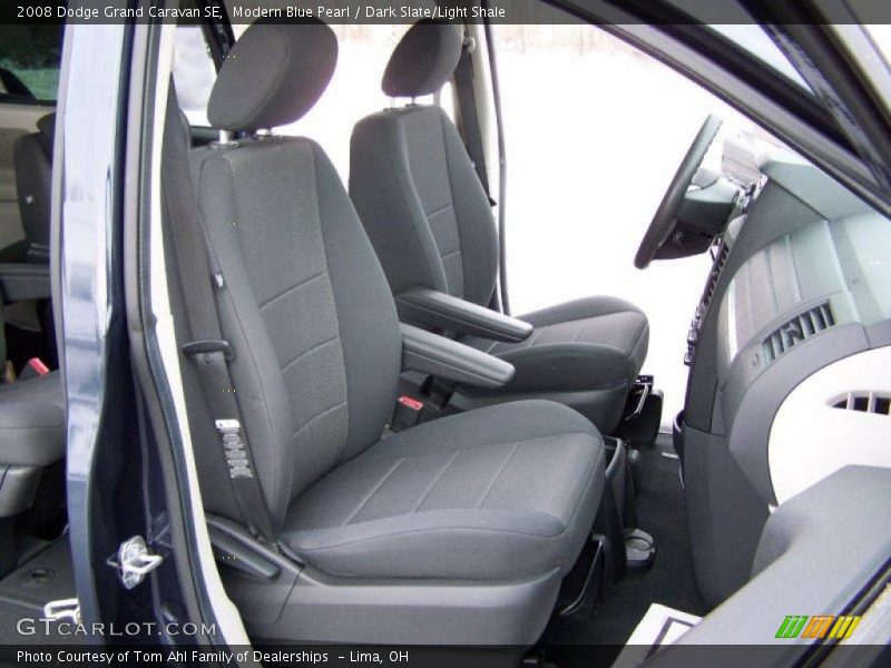 Modern Blue Pearl / Dark Slate/Light Shale 2008 Dodge Grand Caravan SE