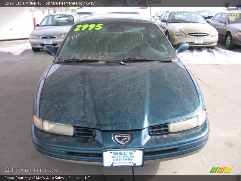 Spruce Pearl Metallic / Gray 1995 Eagle Vision TSi