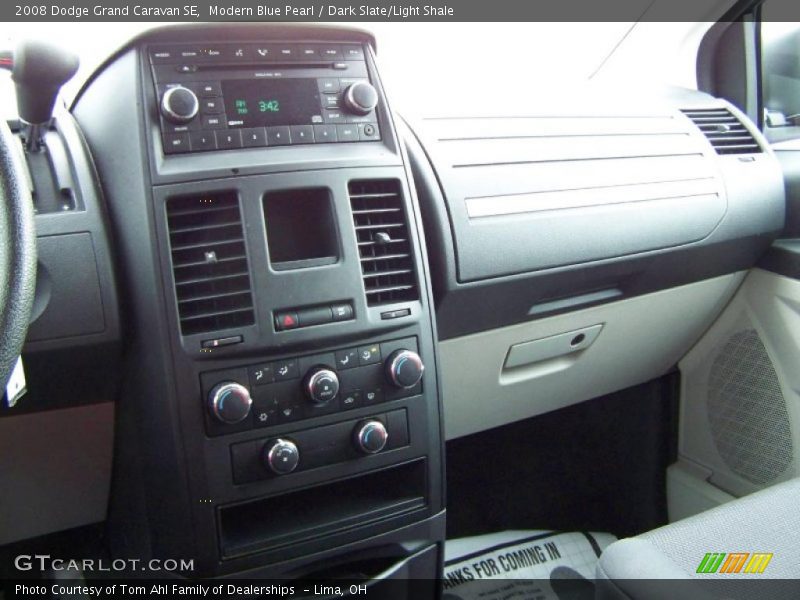 Modern Blue Pearl / Dark Slate/Light Shale 2008 Dodge Grand Caravan SE