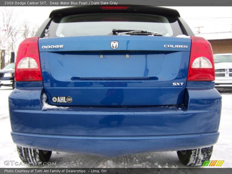 Deep Water Blue Pearl / Dark Slate Gray 2009 Dodge Caliber SXT