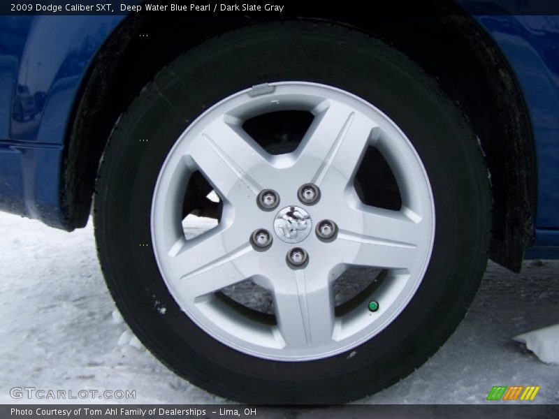 Deep Water Blue Pearl / Dark Slate Gray 2009 Dodge Caliber SXT