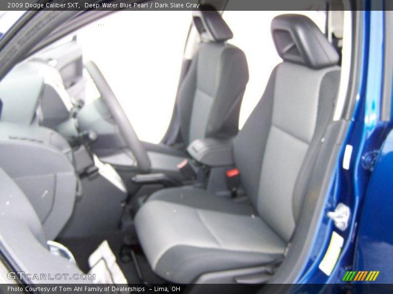 Deep Water Blue Pearl / Dark Slate Gray 2009 Dodge Caliber SXT