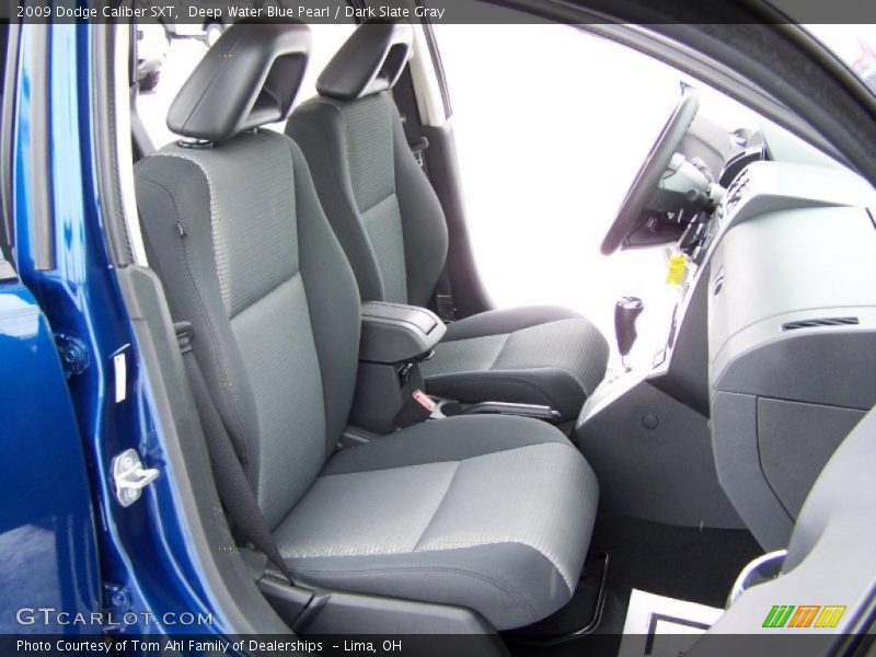 Deep Water Blue Pearl / Dark Slate Gray 2009 Dodge Caliber SXT